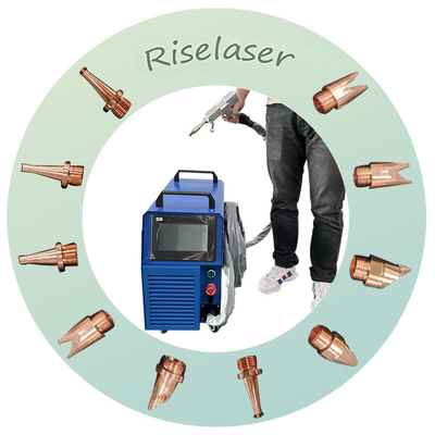Air Cooling 800W 1200W 1500W 2000W Fiber Laser Welding Machine Portable For Stainless Steel