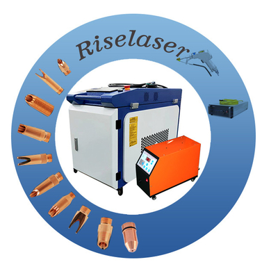 Mini Portable 4 In 1 Fiber Laser Welding Machine 1500W-3000W For Stainless Steel Aluminum Iron