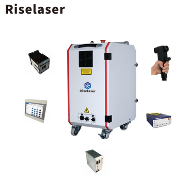 100W/200W Portable Laser Cleaning Machine Rust Paint Removal Laser Cleaner