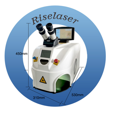 Gold Silver Jewellery Mini Spot Laser Welder Micro Welding Machine For Watch Ring Repair