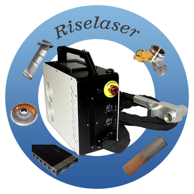 50w 100w Backpack Handheld Pulsed Laser Cleaning Machine For Rust Paint Oil Removal
