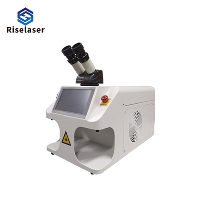 YAG 24K Gold Spot Micro Jewelry Laser Soldering Welding Machine 60w Desktop