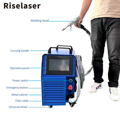 1000w Handheld Laser Welding Machine Mutifunctional Fiber Laser Welder For Metal Stainless Steel Aluminum