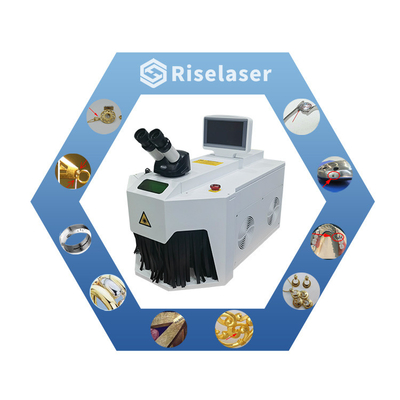 Spot CNC Fiber Laser Soldering Welder 150w Mini Small For Gold Sliver Metal Jewelry Rings