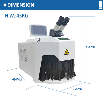 Mini Jewelry YAG Laser Welding Machine 150W with CCD Repair Machine For Gold Silver Jewelry