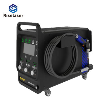 Portable Laser Welder with 43 KG Weight 100×45×68cm Dimensions and 0.5mm Focal Spot Diameter for Precision Metal Welding