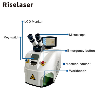 Mini Portable Laser Welding Machine For Gold Silver Jewelry Repair Stainless Steel Jewelry Frames