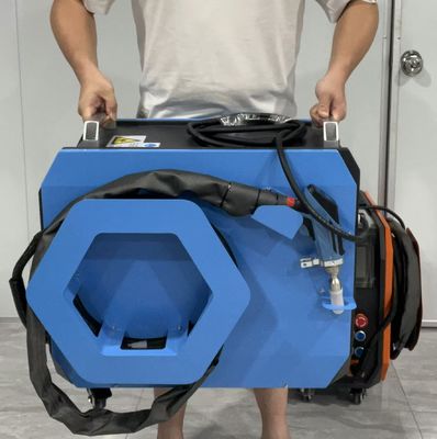 800W Air Cooling Handheld Laser Welding Machine with 1 Year Warranty and 1080+5 nm Wavelength